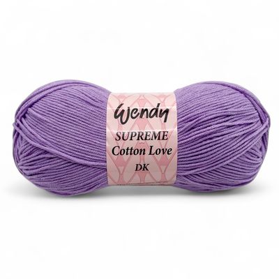 Wendy Supreme Cotton Love DK - Lavender Wendy Supreme Cotton Love DK - Lavender