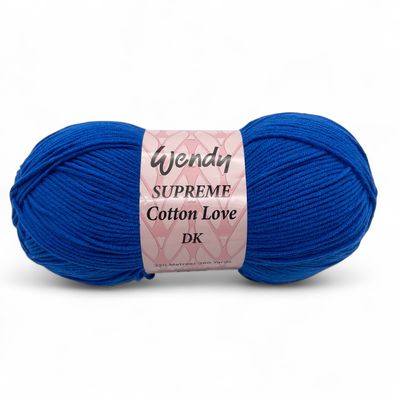 Wendy Supreme Cotton Love DK - Royal Wendy Supreme Cotton Love DK - Royal