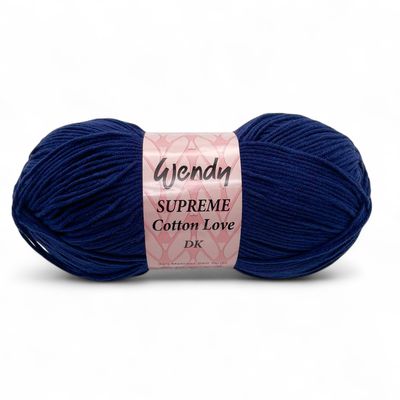 Wendy Supreme Cotton Love DK - Navy Wendy Supreme Cotton Love DK - Navy