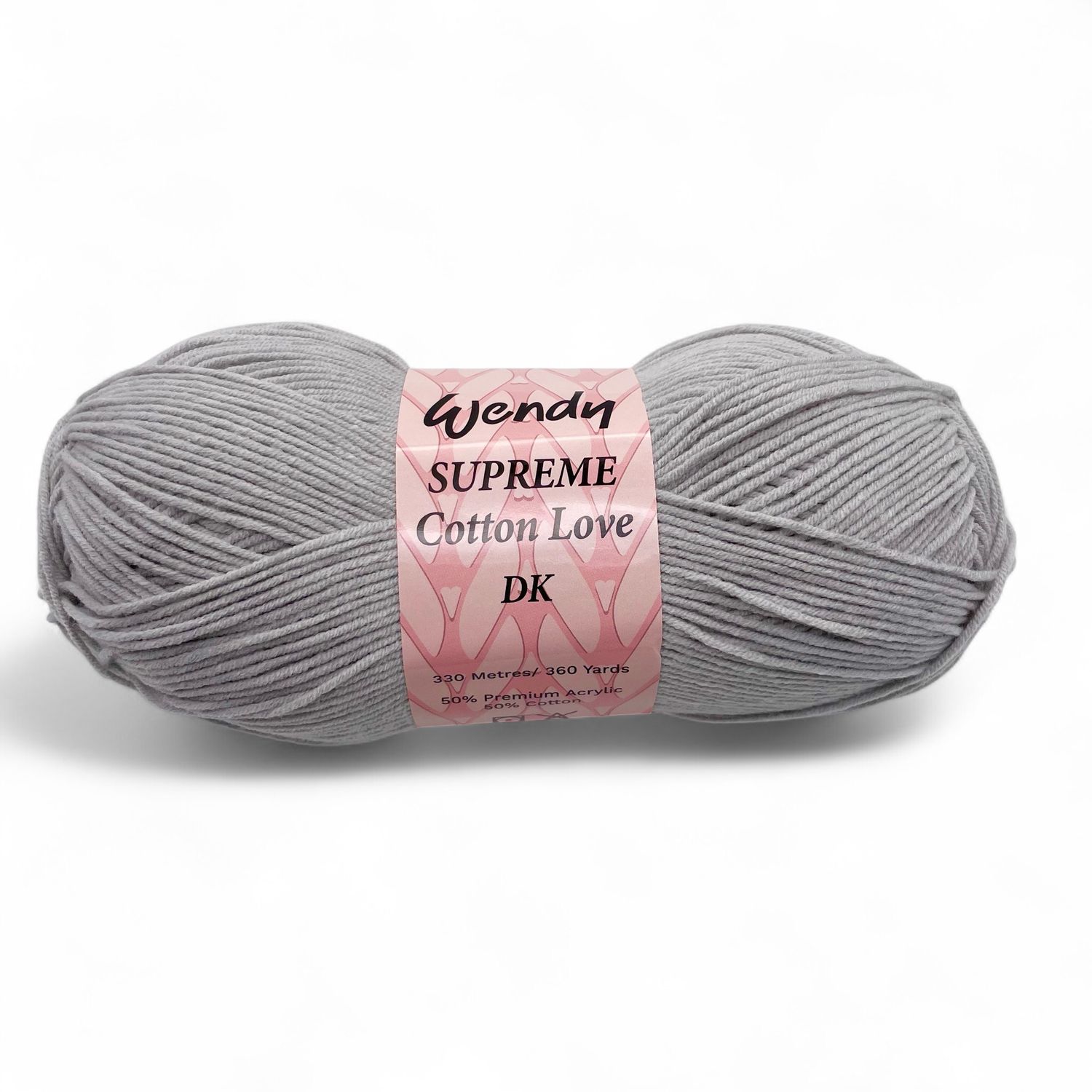 Wendy Supreme Cotton Love DK - Silver