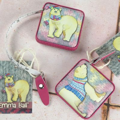 Emma Ball Tape Measure - Polar Bears