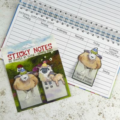 Emma Ball Sticky Notes - Happy Sheep