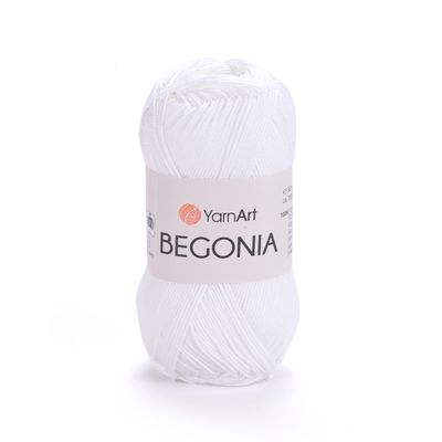 YarnArt Begonia 1000 - Optic White