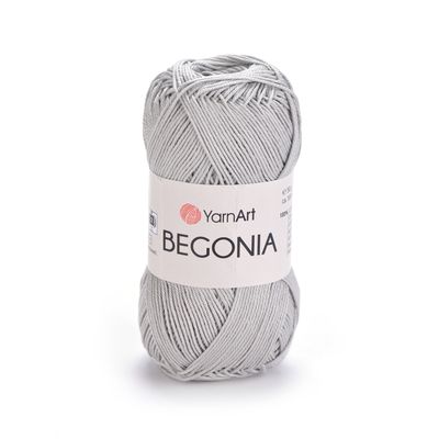 YarnArt Begonia 4920 - Light Grey