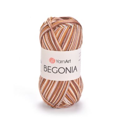 YarnArt Begonia Melange 506 - Cappucino