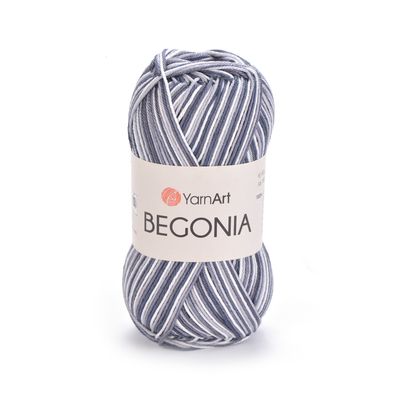 YarnArt Begonia Melange 509 - Monochrome