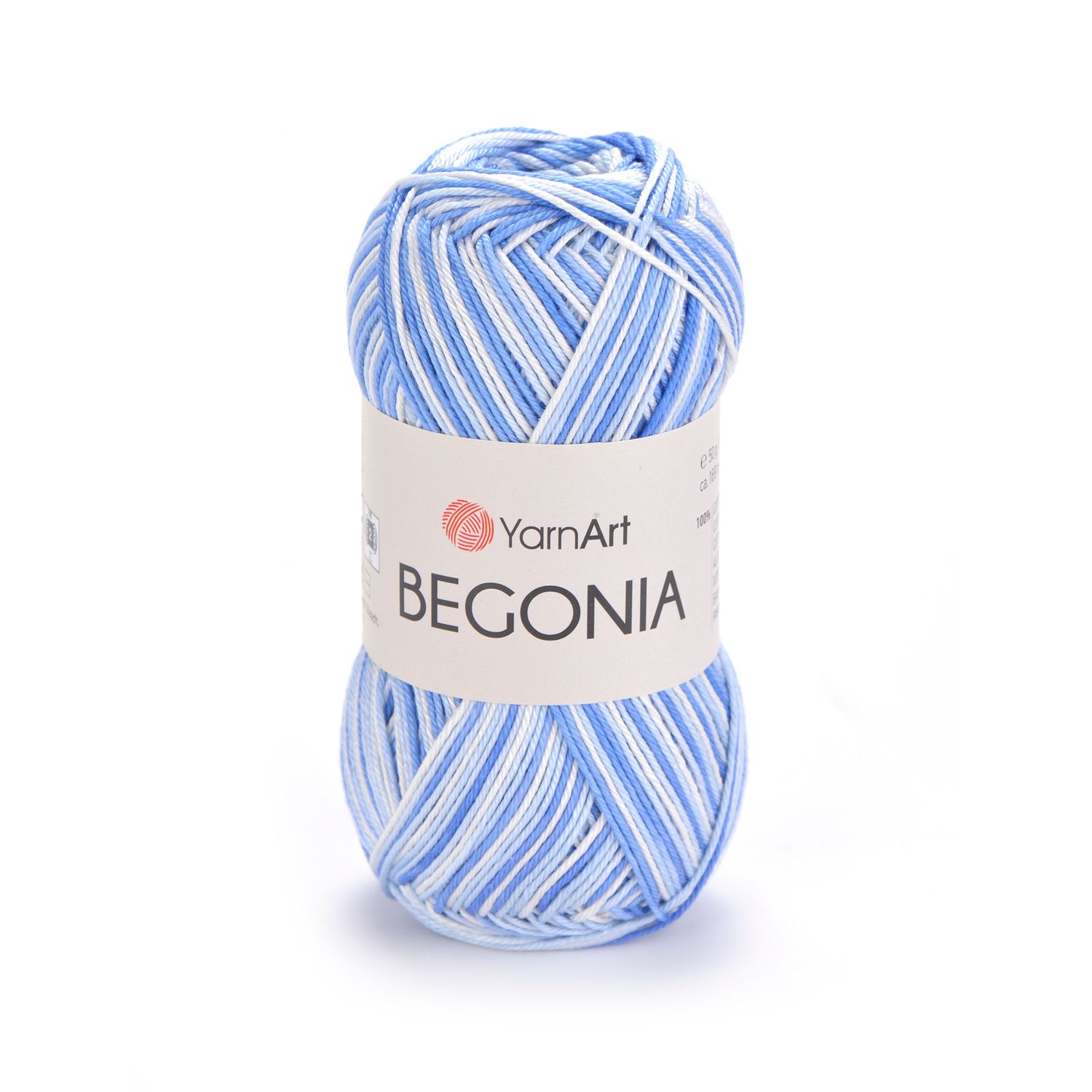 YarnArt Begonia Melange 5355 -Blues