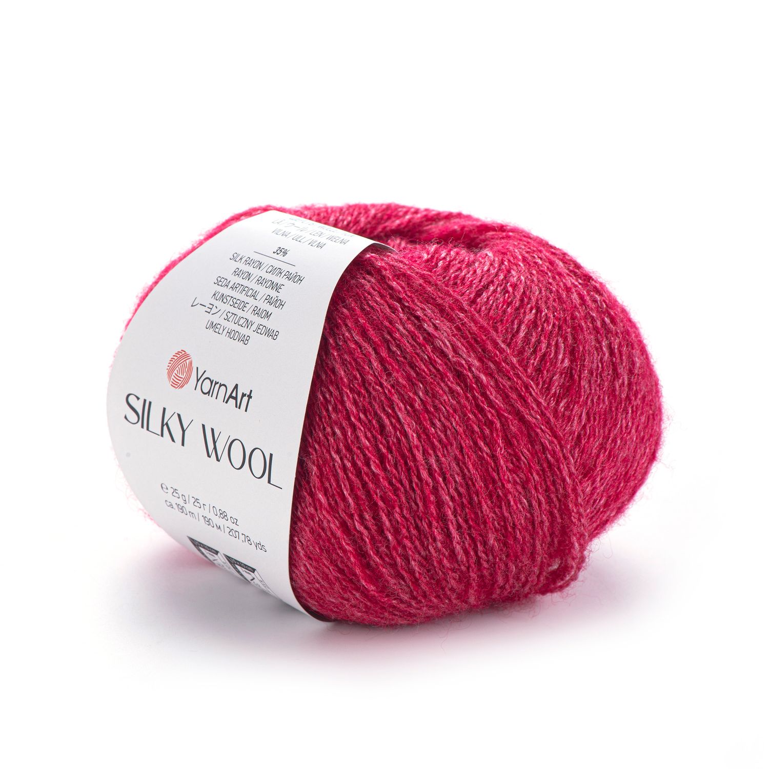 YarnArt Silky Wool 333 - Raspberry Red