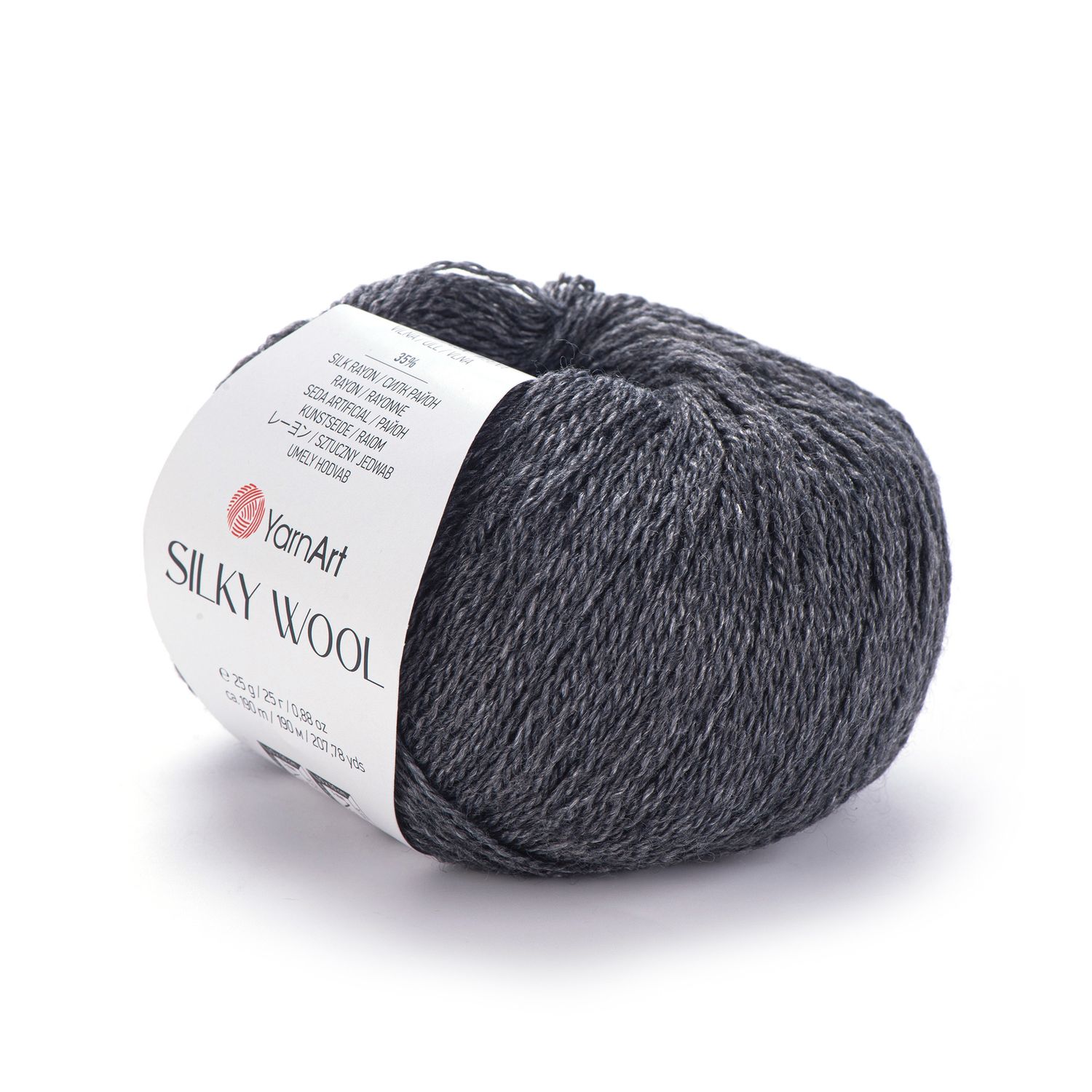 YarnArt Silky Wool 335 - Dark Grey