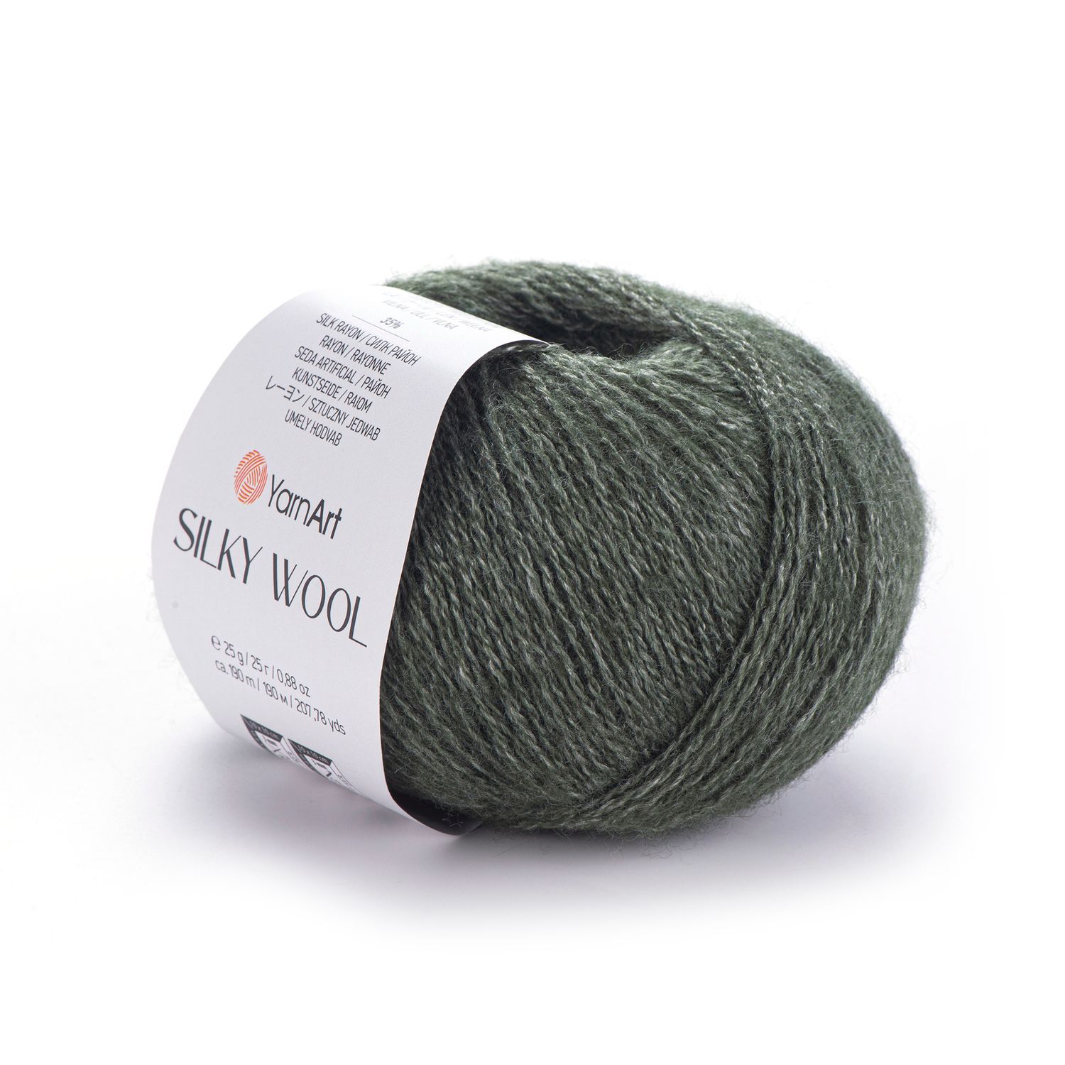 YarnArt Silky Wool 346 - Dark Green