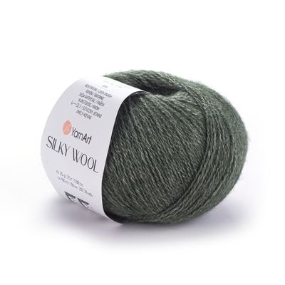 YarnArt Silky Wool 346 - Dark Green