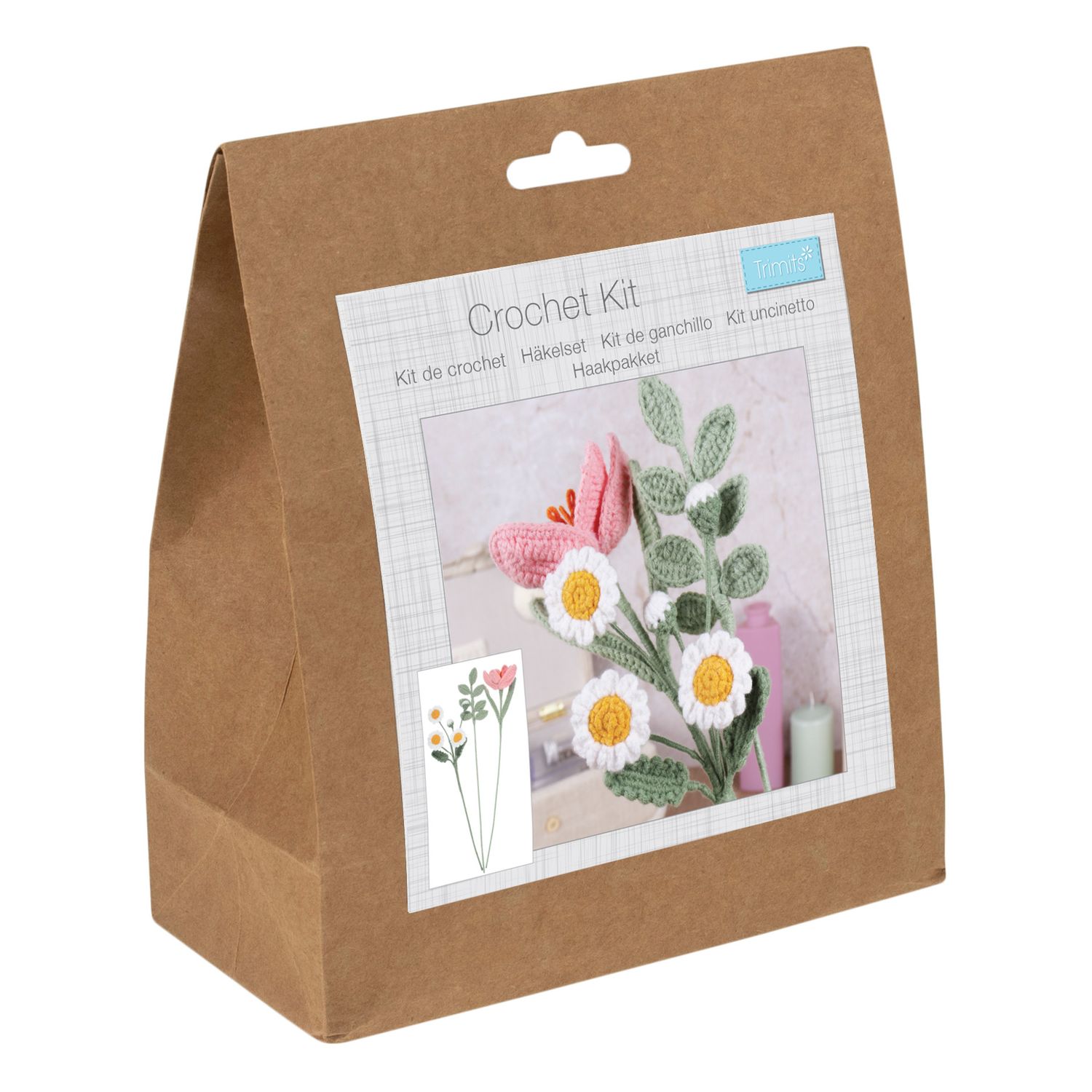 Trimits Crochet Kit - Floral Blooms