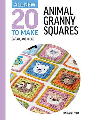 All New 20 To Make Animals Granny Squares Book