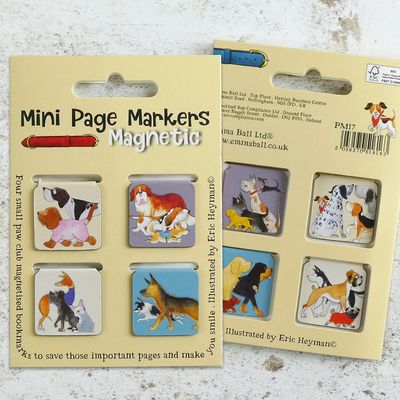 Emma Ball Mini Page Markers - Paw Club