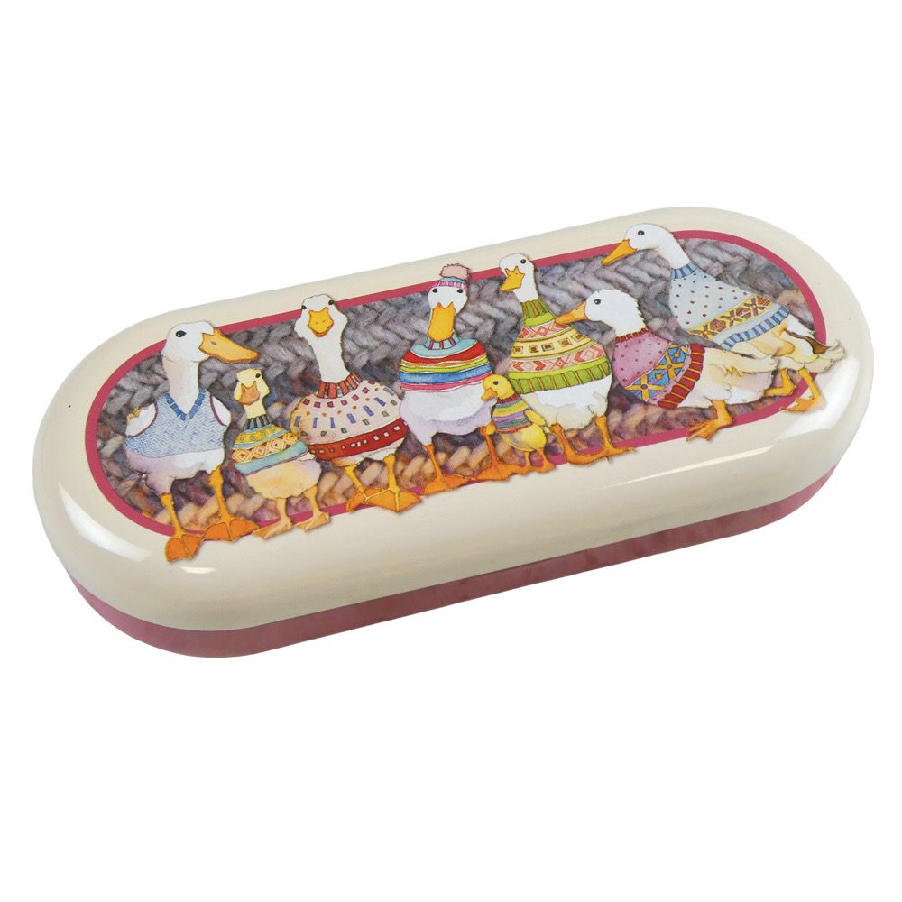 Emma Ball Glasses Case - Dapper Ducks