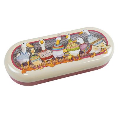 Emma Ball Glasses Case - Dapper Ducks