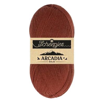 Scheepjes Arcadia Solid 812 - Mahogany