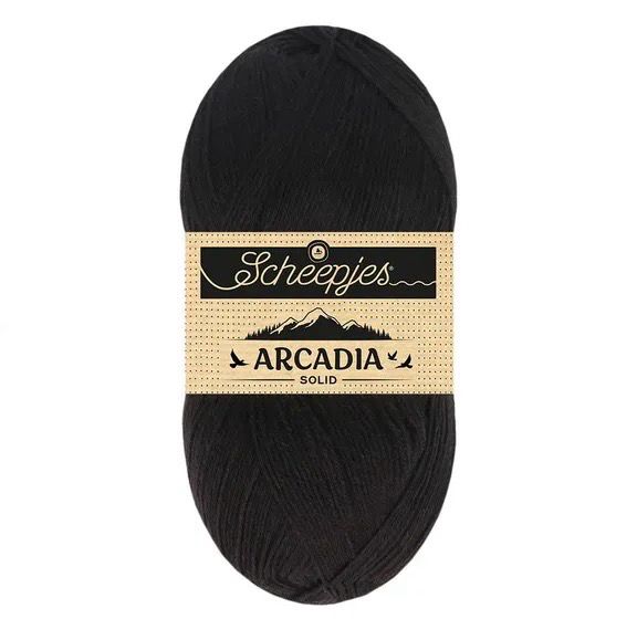 Scheepjes Arcadia Solid 816 - Midnight