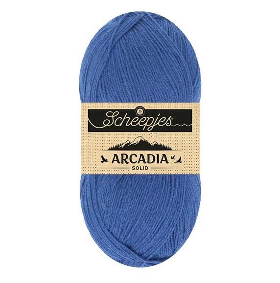 Scheepjes Arcadia Solid 820 - Blueberry