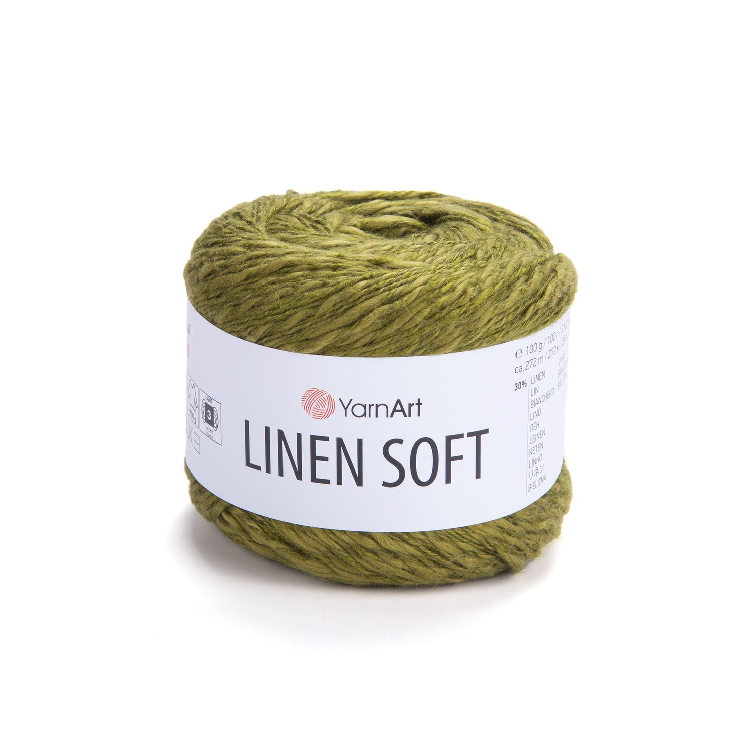 YarnArt Linen Soft 7314 - Khaki