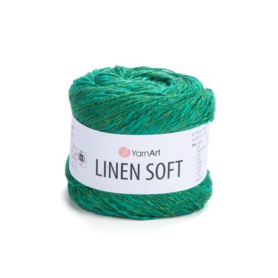 YarnArt Linen Soft 7315 - Emerald Green