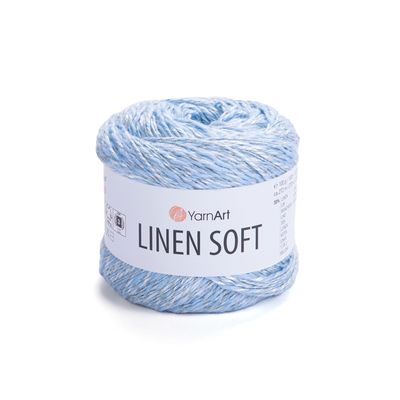 YarnArt Linen Soft 7319 - Baby Blue