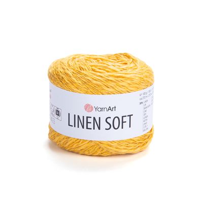 YarnArt Linen Soft 7306 - Yellow