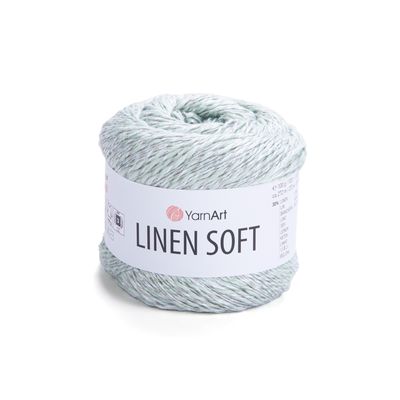 YarnArt Linen Soft 7312 - Pale Mint