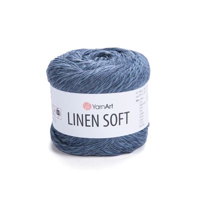 YarnArt Linen Soft 7316 - Denim Blue