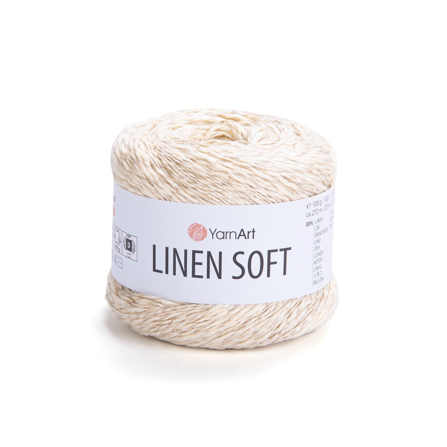 YarnArt Linen Soft 7302 - Cream