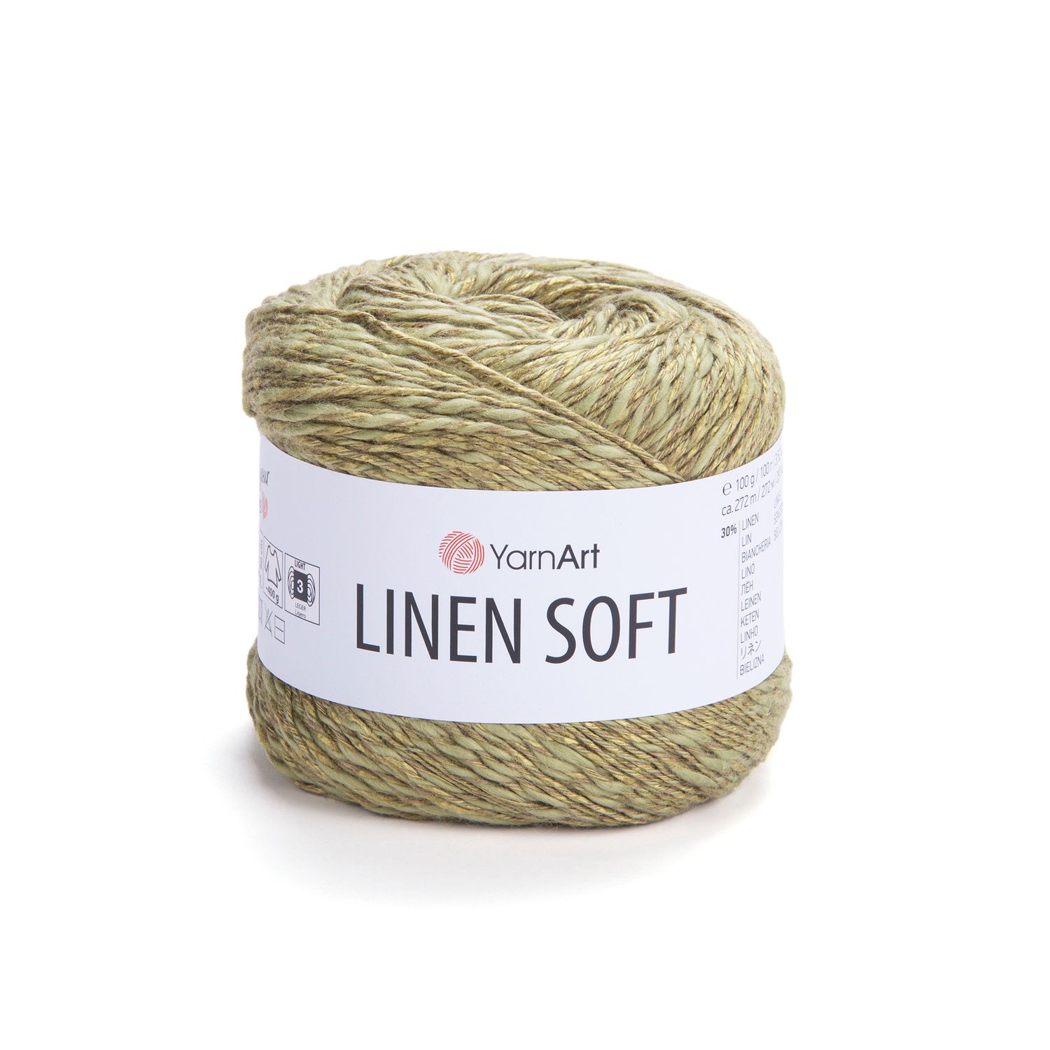 YarnArt Linen Soft 7313 - Light Khaki