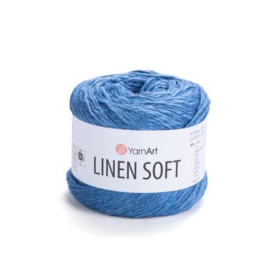 YarnArt Linen Soft 7318 - Blue