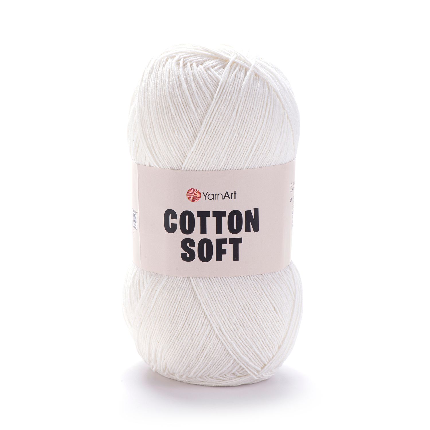 YarnArt Cotton Soft - 01 White YarnArt Cotton Soft - 01 White