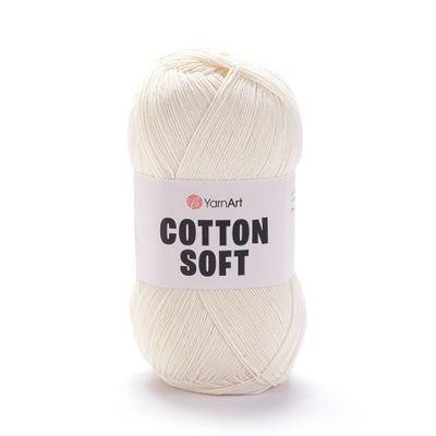 YarnArt Cotton Soft - 03 Milk White YarnArt Cotton Soft - 03 Milk White