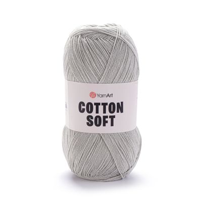 YarnArt Cotton Soft - 49 Light Grey YarnArt Cotton Soft - 49 Light Grey