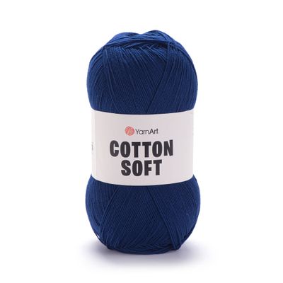 YarnArt Cotton Soft - 54 Navy Blue YarnArt Cotton Soft - 54 Navy Blue