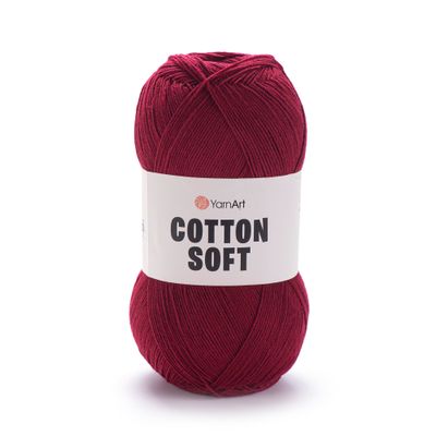 YarnArt Cotton Soft - 66 Burgundy YarnArt Cotton Soft - 66 Burgundy