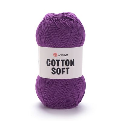 YarnArt Cotton Soft - 50 Violet Purple YarnArt Cotton Soft - 50 Violet Purple