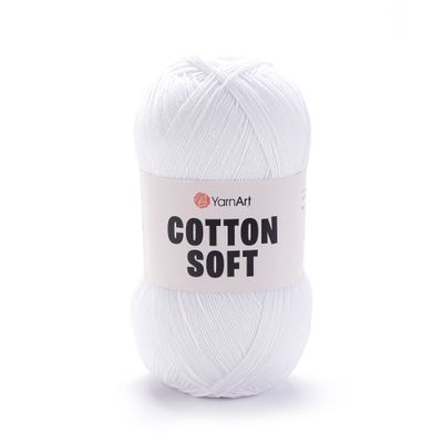 YarnArt Cotton Soft - 62 Snow White YarnArt Cotton Soft - 62 Snow White