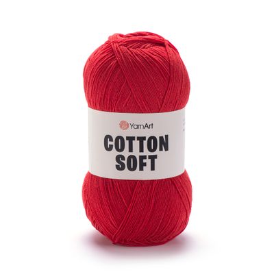 YarnArt Cotton Soft - 90 Bright Red YarnArt Cotton Soft - 90 Bright Red