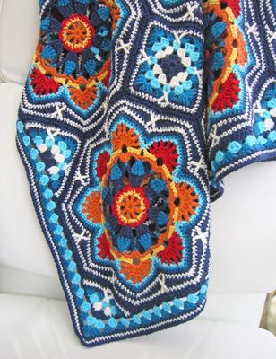 Persian Tiles Crochet Blanket Pack - Wendy Supreme Persian Tiles Crochet Blanket Pack - Wendy Supreme