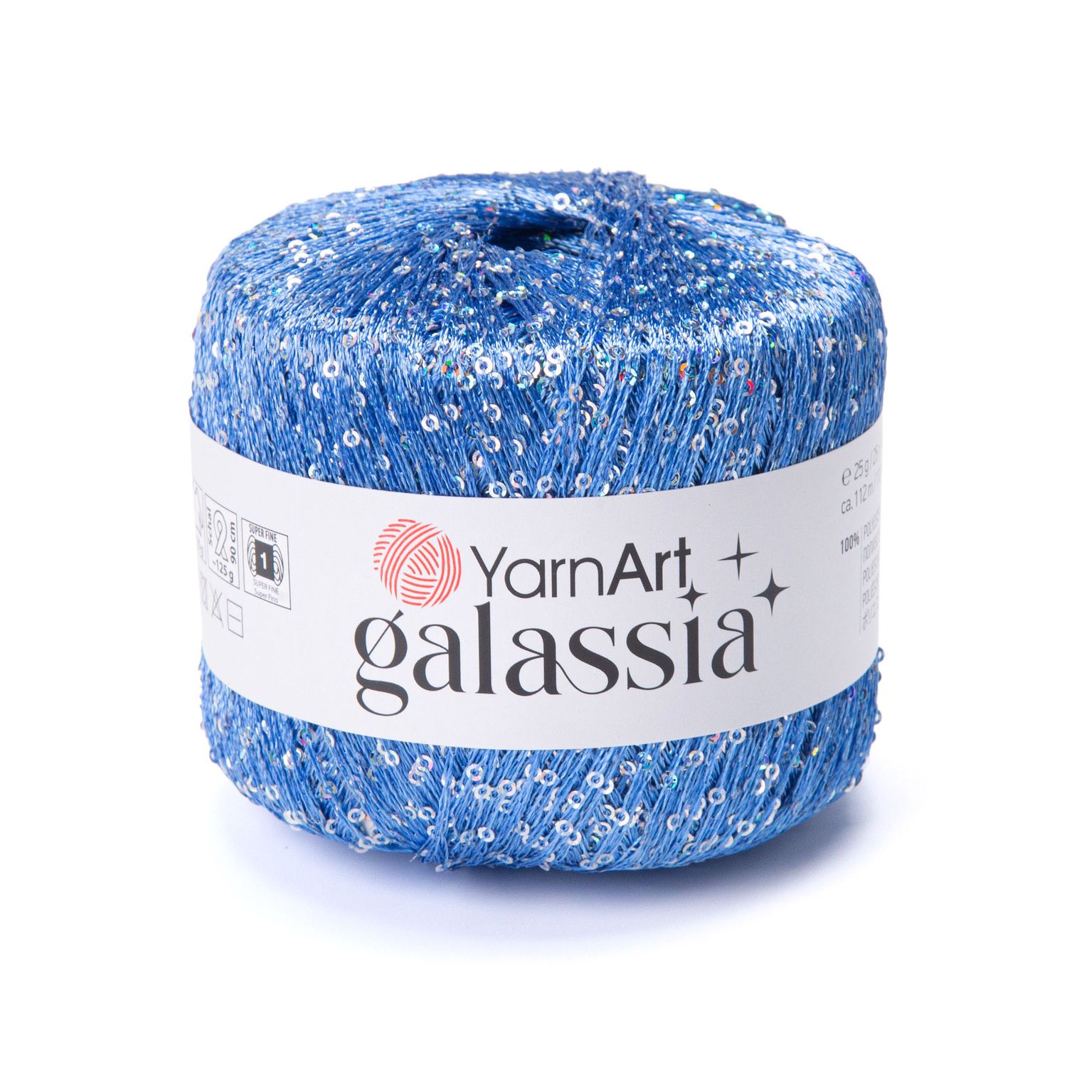 YarnArt Galassia 5809 - Blue Silver YarnArt Galassia 5809 - Blue Silver