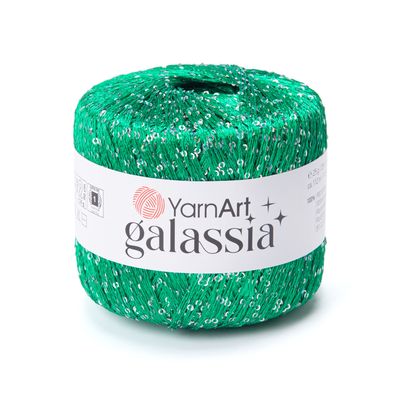 YarnArt Galassia 5814 - Emerald Green Silver YarnArt Galassia 5814 - Emerald Green Silver