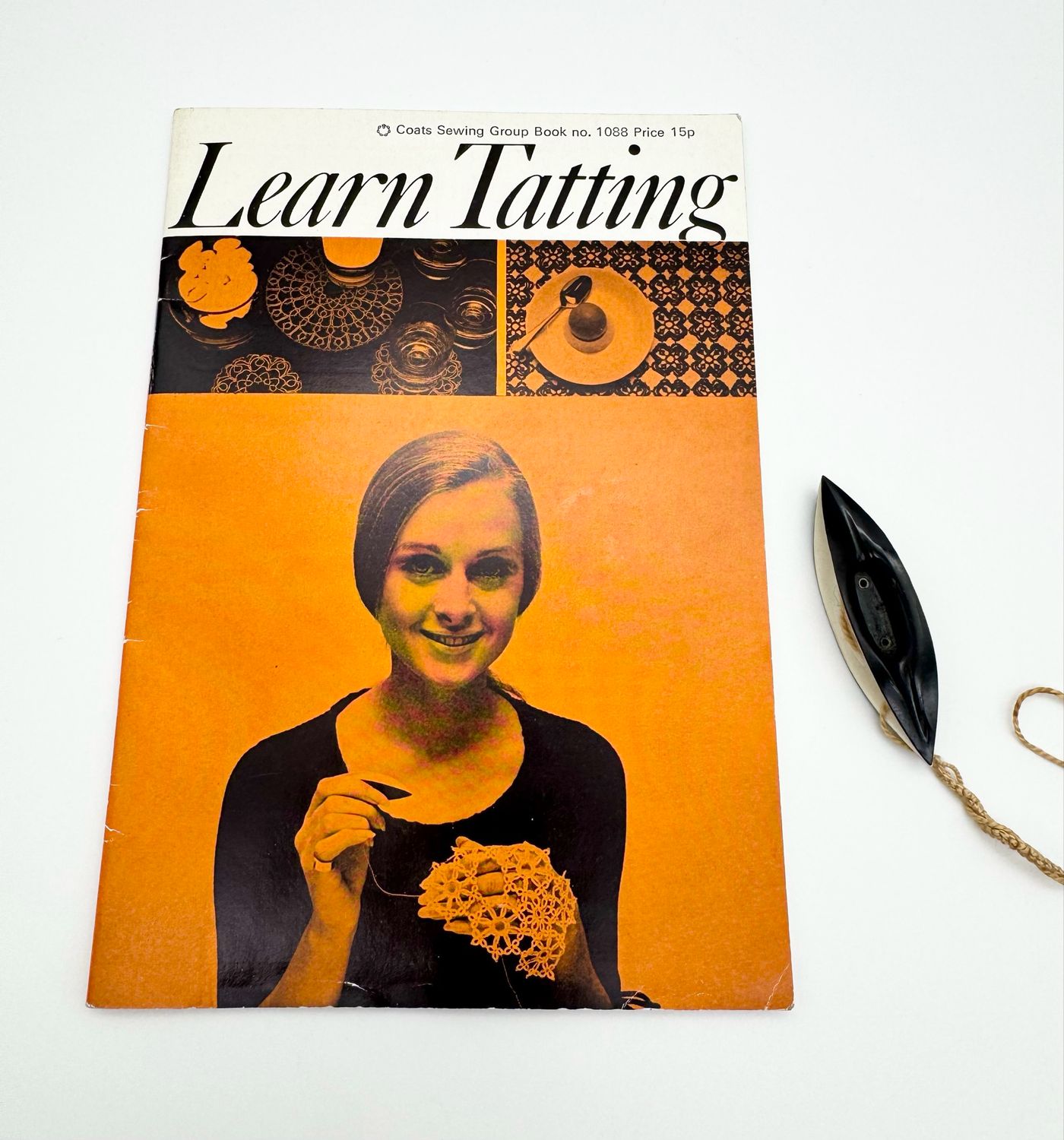 Vintage Coats Learn Tatting Book and Shuttle Vintage Coats Learn Tatting Book and Shuttle