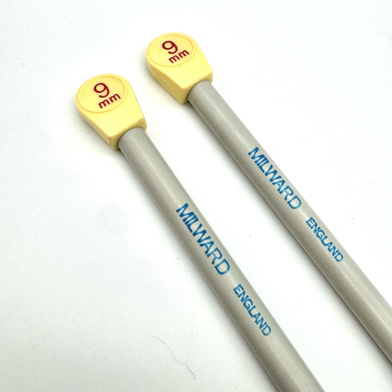 Vintage Milward 9mm 35cm Knitting Pins