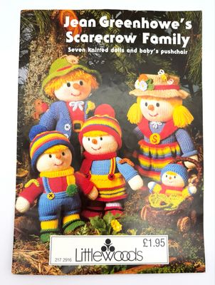 Vintage Jean Greenhowe’s Scarecrow Family Patterns