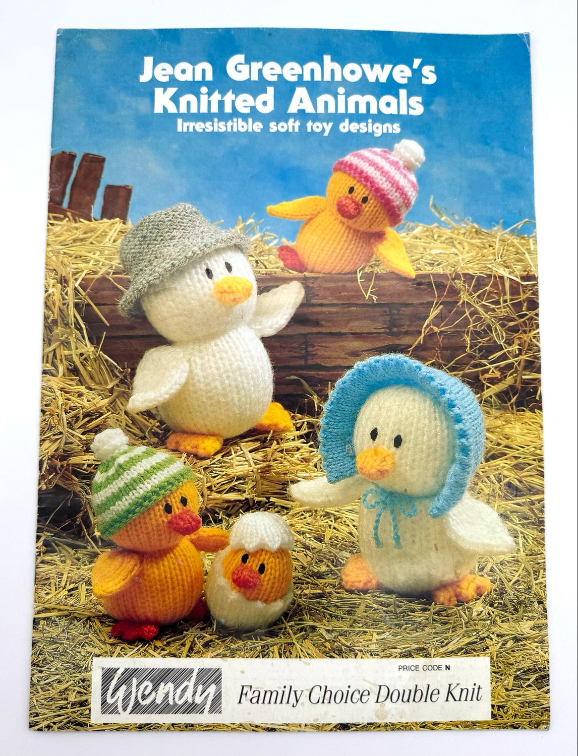 Vintage Jean Greenhowe’s Knitted Animals patterns