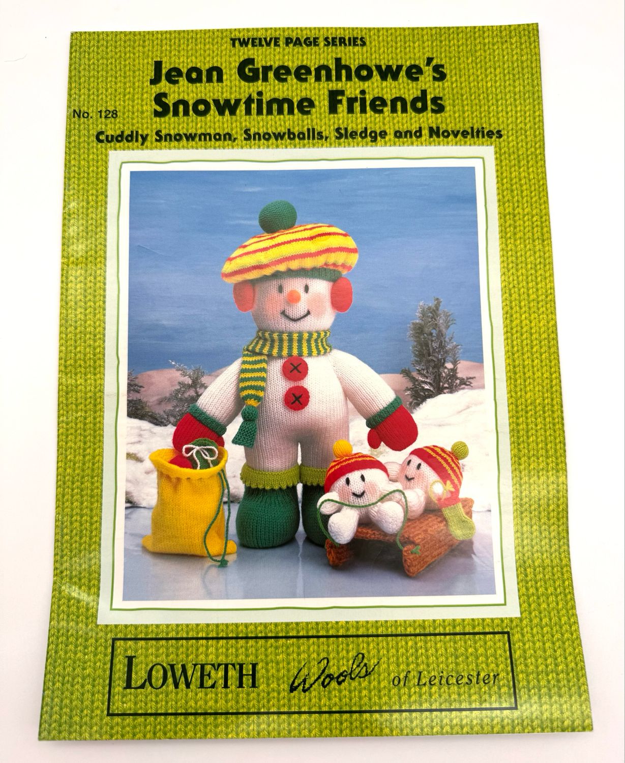 Vintage Jean Greenhowe’s Snowtime Friends Booklet