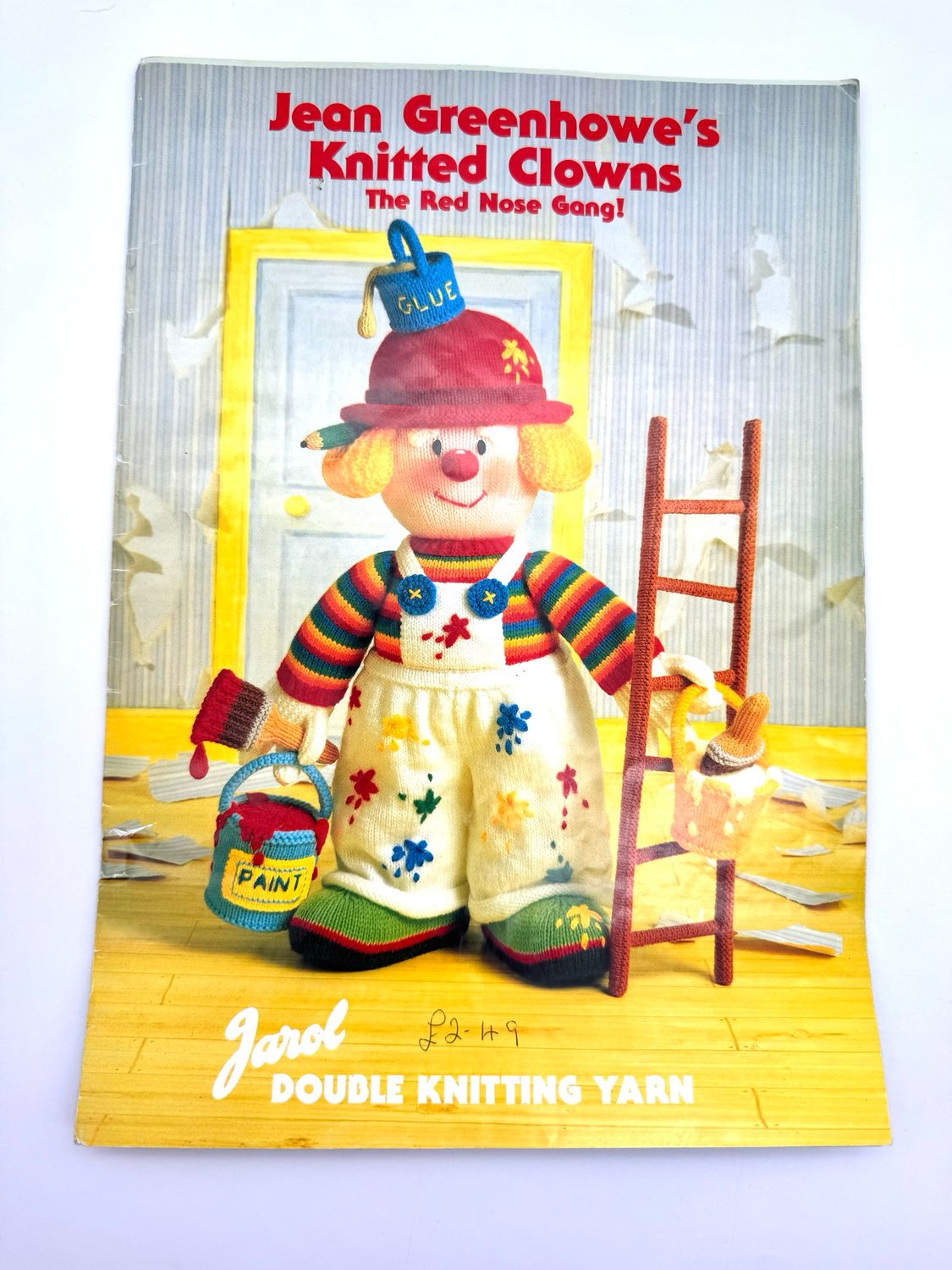 Vintage Jean Greenhowe’s Knitted Clowns Booklet