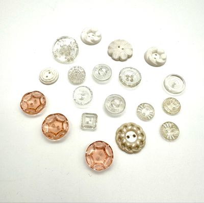 Vintage Collection of Pretty Buttons